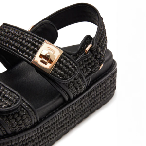 bigmona black raffia