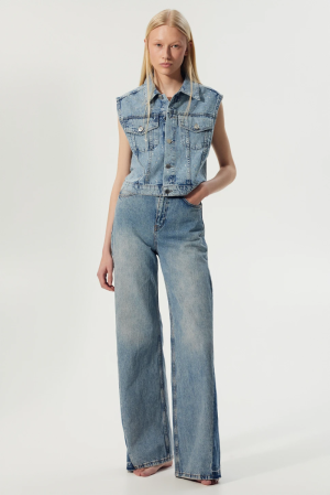 blue denim