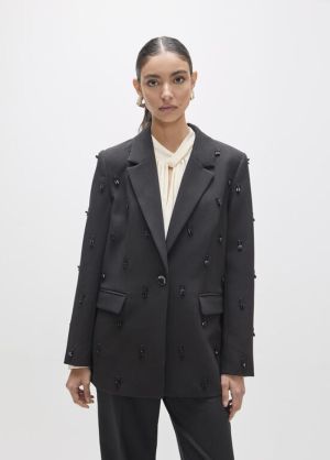 Blazer « beats y lagrimas » to negro