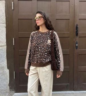 sweat  leopard bande amour choco
